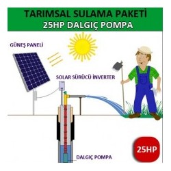 25HP DALGIÇ POMPA - TARIMSAL SULAMA SİSTEMİ